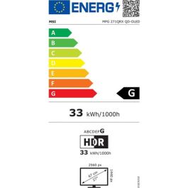 Monitor Gaming MSI MPG 271QRX Wide Quad HD 27"