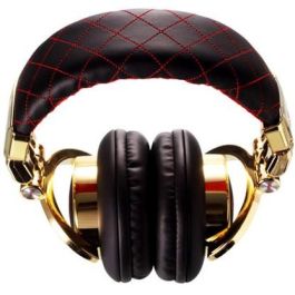 Thermaltake TteSPORTS DRACCO Signature - Casque gaming supra-aural avec micro filaire (Noir/Rouge/Doré, câble 3.5mm amovible 1.5m)