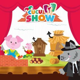 Marionnette en peluche 3 Little Pigs