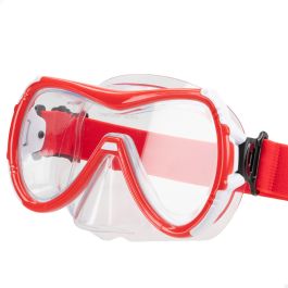 Masque de Plongée avec Tube AquaSport Noir Rouge (6 Unités)