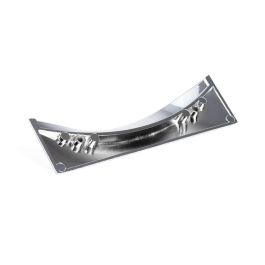 Trentadue Tirador Corvo Zamak Noir Mate, Cromado, Aluminio RAL 9006