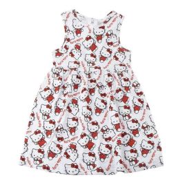 Robe Hello Kitty Blanc 9-10 Ans