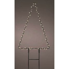 Décoration lumineuse Lumineo Sapin de Noël 18 x 27 cm Métal Étagère MicroLED