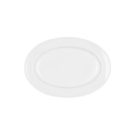 Fuente Oval Porcelana Glacial Bidasoa 26 X 18 cm