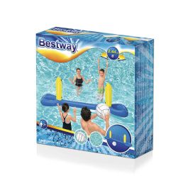 Bestway Filet de Volley-ball Flottant avec Ballon 244 x 64 x 76 cm