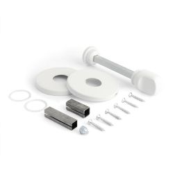 JANDEL Muletilla Desbloqueo Zamak Ø50X5Mm Noir, Laiton, Chrome, Blanc, Anthracite