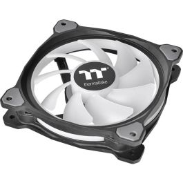 120mm Thermaltake Riing Duo 12 RGB Radiator Fan 3 Pack Black
