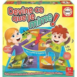 Educa Jeu éducatif Adivina lo que imito : imitation et action à partir de 5 ans