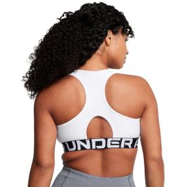 Soutien-gorge de Sport Under Armour Hg Mid Branded Blanc XL
