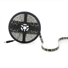 Bande LED SMD5050 72W 4200Lm 6000K IP65 PCB Noir 5M 12VDC 40000H CA-5050-300-IP65-B-CW