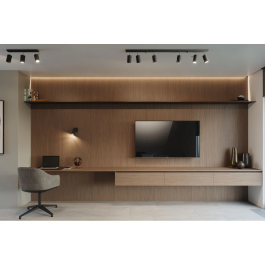 Applique Ring SOL-SL0727, luminaire moderne à éclairage directionnel ajustable