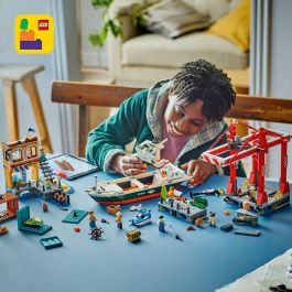 LEGO 60422 City Hafen mit Frachtschiff