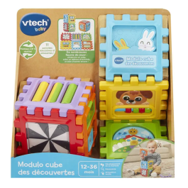 Vtech Baby Modulo Cube des Découvertes - Cube d'activités modulable pour l'éveil sensoriel des bébés de 12 à 36 mois - Multicolore Precio: 40.08. SKU: B1KLEC6L5N
