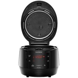 Cuckoo CMC-QAB549S Multicuiseur 5L ICOOK Q5 - Cuiseur à vapeur numérique, 1100W, 9 niveaux, 10 programmes, Noir, Aluminium, 38-135°C