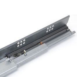 Emuca Porte-bouteilles latéral extractible Supra avec fermeture amortie, module 150mm, Acier, Peint aluminium