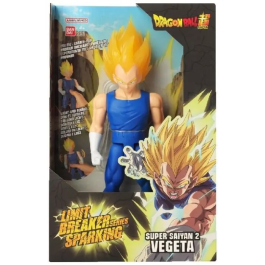 Figurine Bandai Dragon Ball Super - Limit Breaker - Super Saiyan 2 Vegeta (Sparkling Vegeta) avec son et lumière - 30 cm - Réf. 38567