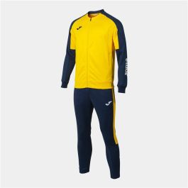 Survêtement pour Adultes Joma Sport Eco Championship Jaune Blue marine Enfant Homme 2 Pièces