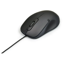 PORT Designs Souris filaire USB-A 1000 DPI Noir - Modèle 900400-PRO - Ergonomique et durable, plus de 30 millions de clics, pour Windows et MacOS