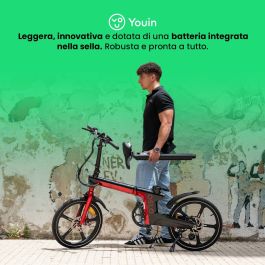 Vélo Électrique Youin BK1900 OSLO Rouge