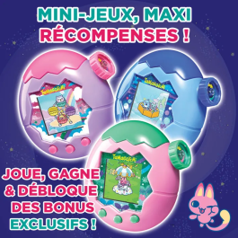 Bandai Tamagotchi Paradise Eau - Jouet électronique d'élevage d'animal virtuel vintage
