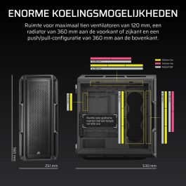 Boîtier ATX semi-tour Corsair Noir
