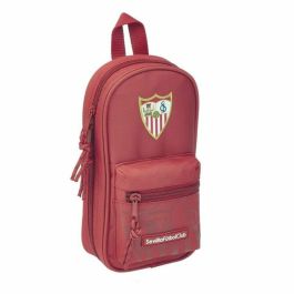 Plumier sac à dos Sevilla Fútbol Club SAF411956747 Rouge 12 x 23 x 5 cm (33 Pièces) Precio: 22.5. SKU: S4300218
