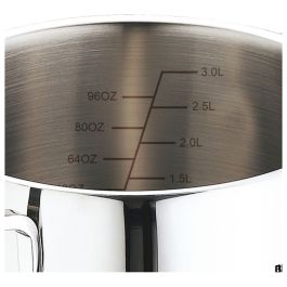 Batterie de Cuisine Bergner Classic Argenté 6 Pièces