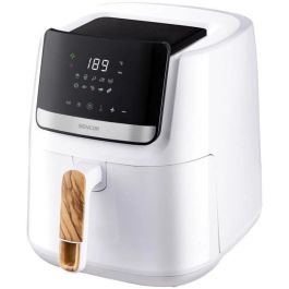 Sencor SFR 6551WH Friteuse sans huile Airfryer 6.5 L 1600 W Blanc - Ecran LED, Minuteur 60 min, 80-200 °C, Panier anti-adhesif