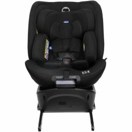 Chicco Siège Auto EVERONE Groupe 0/1/2/3 I-Size Giratoire Reclinable Reducteur Noir CHI8058664181100