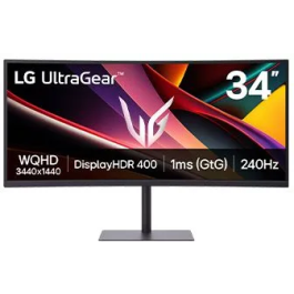 LG 34G630A-B UltraGear - Écran PC Gamer incurvé 34" Dalle VA 240 Hz 1 ms - Noir Precio: 485.544. SKU: B1F8TKAPWM