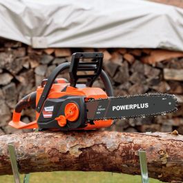 Dual Power POWDPGCSS2 Motosierra a batería 40V Barra guía 350 mm, incluye batería y cargador
