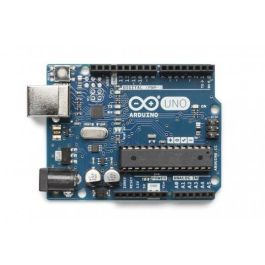 Arduino Uno Rev3 - Carte de développement avec microcontrôleur ATmega328, entrée 7-12V, 14 E/S digitales, 6 entrées analogiques et port USB