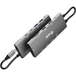 Equip Dock USB-C->HDMI.GbE.USB2.0.3xUSB3.0.100WPD.+ 25cm si
