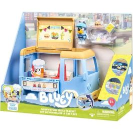 Bluey El Foodtruck, 1 Figurine + 4 Accessoires, Jouet pour Enfants dès 3 ans, BLU0630996189191