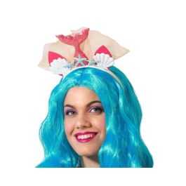 Diadème de sirène à queue rose avec coquillages et étoiles de mer pailletées - Accessoire de déguisement féerique pour carnaval ou spectacle Precio: 10.59. SKU: B1GD5Y49CV