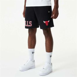 Short de Basket pour Homme New Era NBA Chicago Bulls Noir