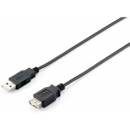 Câble Rallonge à USB Equip 128852 Noir 5 m (1 Unité)