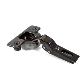 Salice Silentia+ Bisagra 94° Ø35 Montage Direct Finition Titane Porte Épaisse Coudée Droite