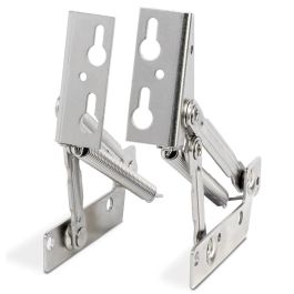 HERRAJES ALK Charnières Compas Odeon avec Ressort Nickel