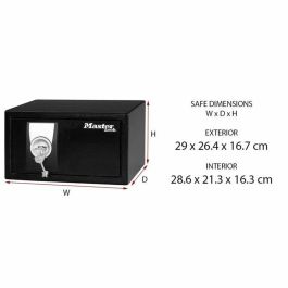 Master Lock Coffre-fort à clé - Acier solide - 9.9 L