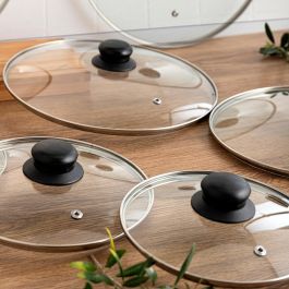 Tapa Vidrio Renova Quid 26 cm (6 Unidades)