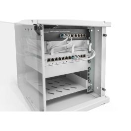 DIGITUS Wandgehäuse SOHO PRO 6HE 325x315x300 mm 10" grau