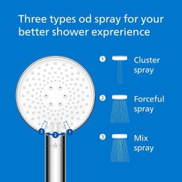 Bouteille Pulvérisatrice Philips Noir Plastique