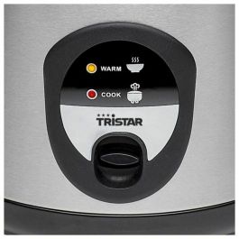 cuiseur à riz Tristar RK-6126 Arrocera 400 W Acier inoxydable Argenté 1 L