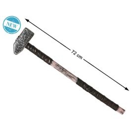 Maza de guerra romana de 72 cm avec tête en métal et manche en bois marron pour déguisement et accessoire de spectacle Precio: 4.848. SKU: B19CHXPF8N