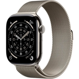 Apple Watch Series 11 GPS + Cellular 46 mm Titanio Natural Correa Milanese Loop S/M MFCY4ZRA