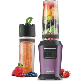 Sencor SBL 7173VT - Machine à smoothie 800W, 2 programmes (SOFT/HARD), 6 lames inox, bouteille 0,6L Tritan sans BPA, couvercle sous vide Precio: 69.624. SKU: B1FTL8PK8H