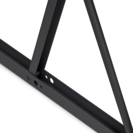 Emuca Ensemble de mécanismes de levage pour tables basses, permette elevare la mesa 192mm, Acier, Peint en noir