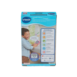 VTECH V-POCKET Console Éducative Portable Rose - Apprentissage Interactif pour Enfants 3 à 7 Ans - En Français