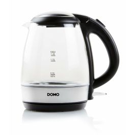 Bouilloire DOMO DO9218WK Argenté Acier inoxydable Verre 2200 W 1,2 L